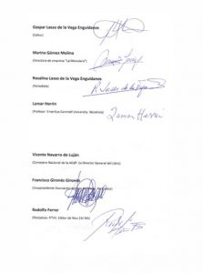 Multaqa 2011 - Firmas Conclusiones